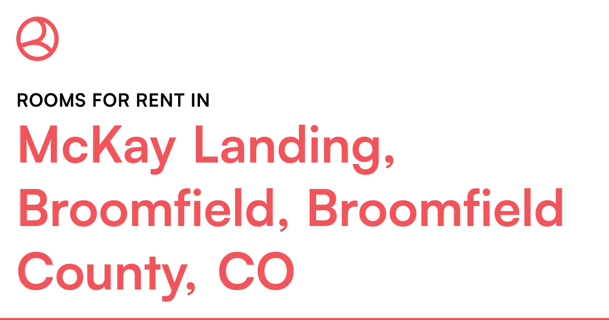 McKay Landing, Broomfield, Broomfield County, CO Room...