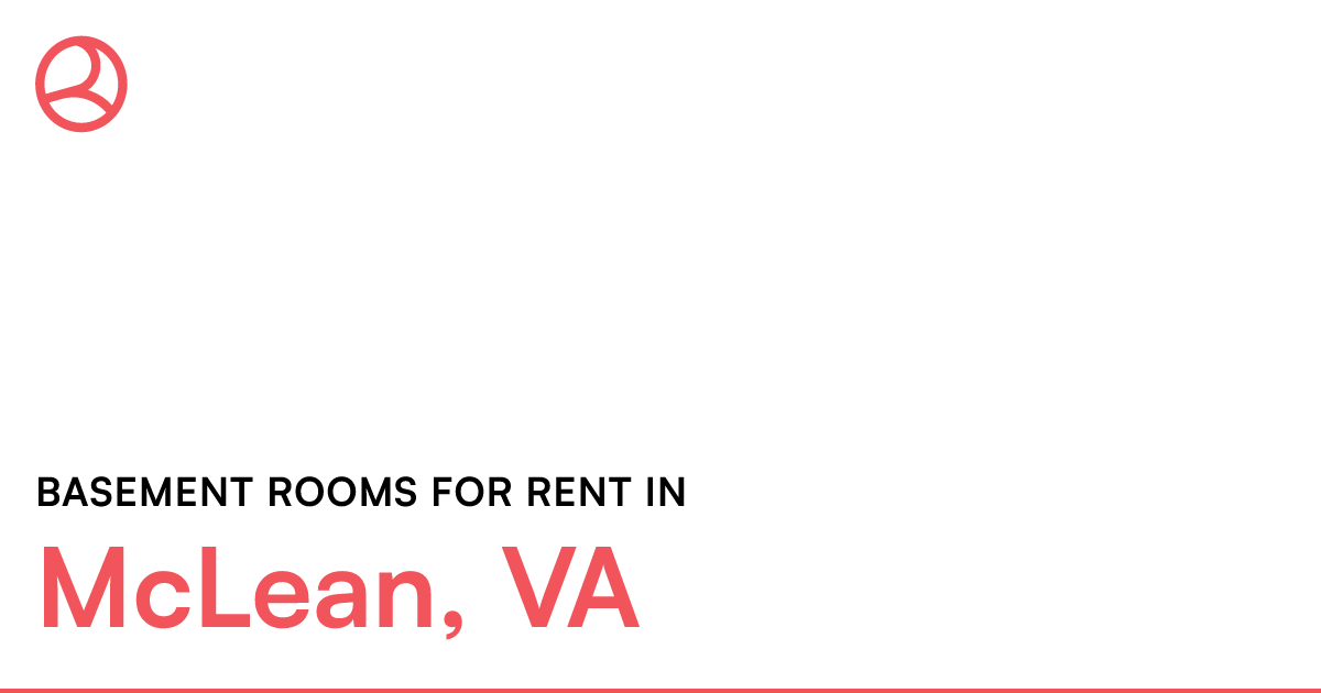 McLean, VA Basement rooms for rent