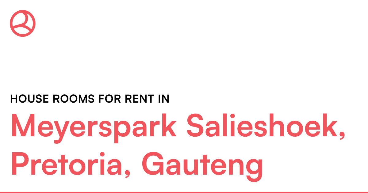 Meyerspark Salieshoek, Pretoria, Gauteng House room... Roomies.co.za