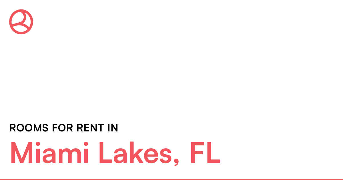 Miami Lakes, FL Rooms for Rent