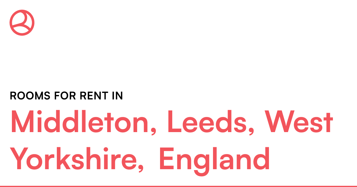 Middleton, Leeds, West Yorkshire, England Rooms for... Roomies.co.uk