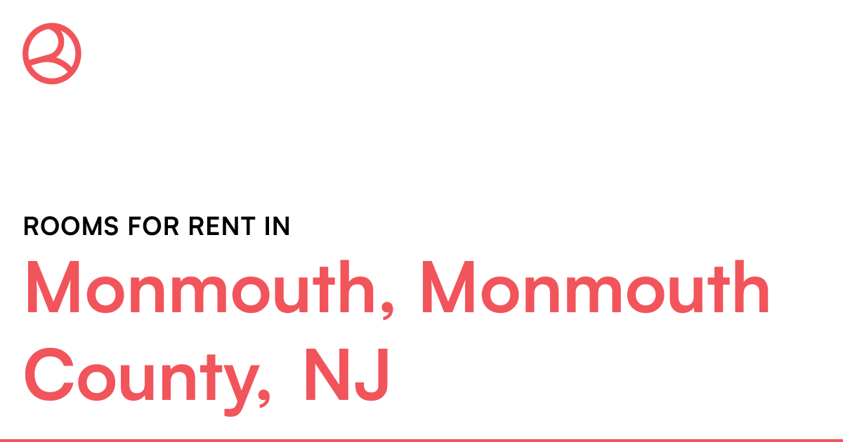 Monmouth, Monmouth County, NJ Rooms for Rent