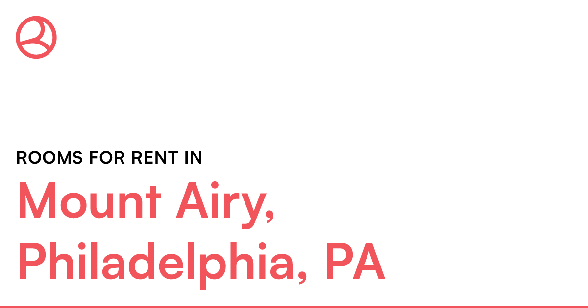 Mount Airy, Philadelphia, PA Rooms for Rent