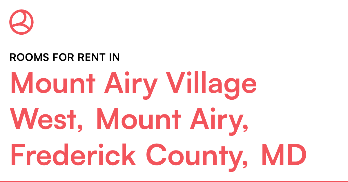 Mount Airy Village West, Mount Airy, Frederick County... – Roomies.com