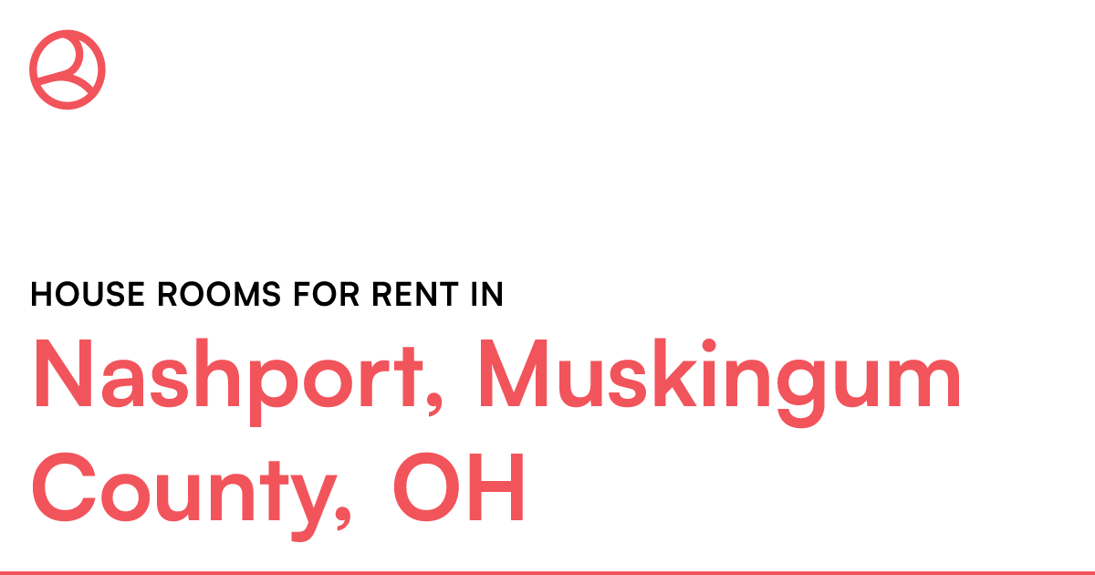 Nashport, Muskingum County, OH House rooms for rent