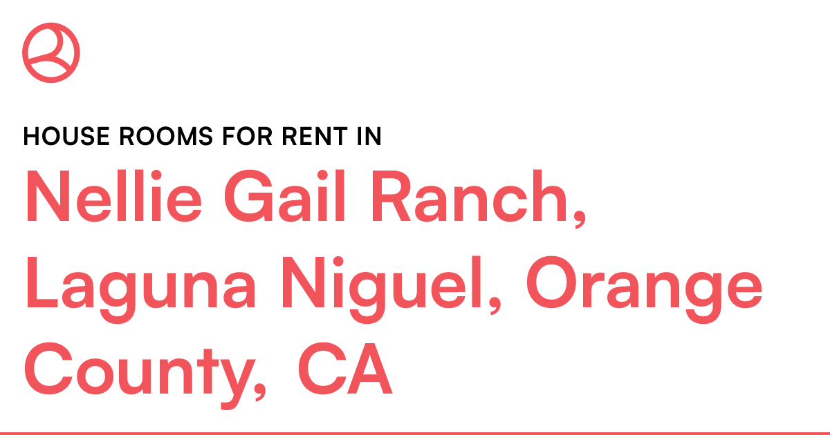 Nellie Gail Ranch, Laguna Niguel, Orange County, CA H...