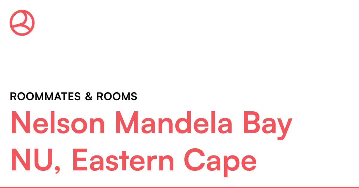 Nelson Mandela Bay Nu Eastern Cape Roommates And Roo Za