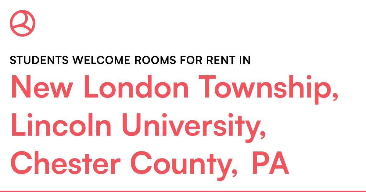 New London Township, Lincoln University, Chester Coun...