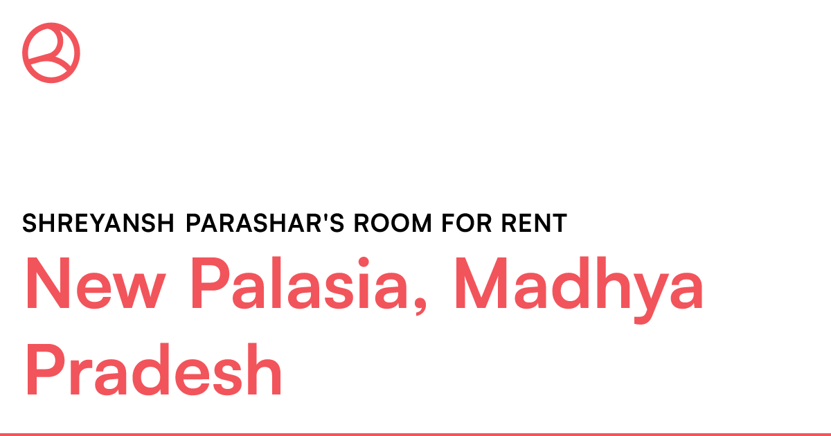 Room share to rent Indore Brts, New Palasia, Madh... Roomies.co.in