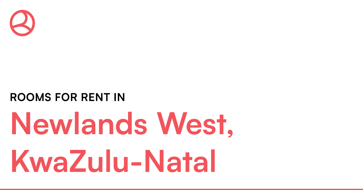 Newlands West, KwaZuluNatal Rooms for Rent Roomies.co.za