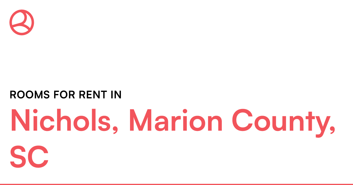 Nichols, Marion County, SC Rooms for Rent