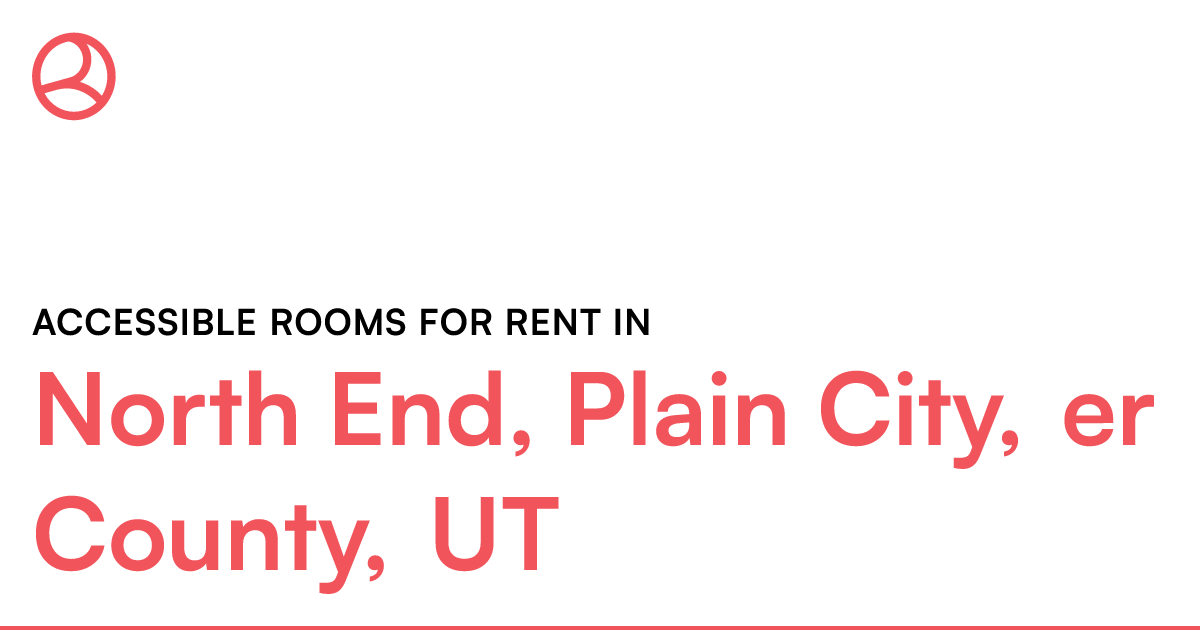 North End, Plain City, er County, UT Accessible ro...