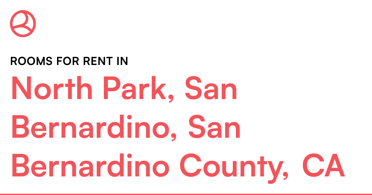 North Park, San Bernardino, San Bernardino County, CA...