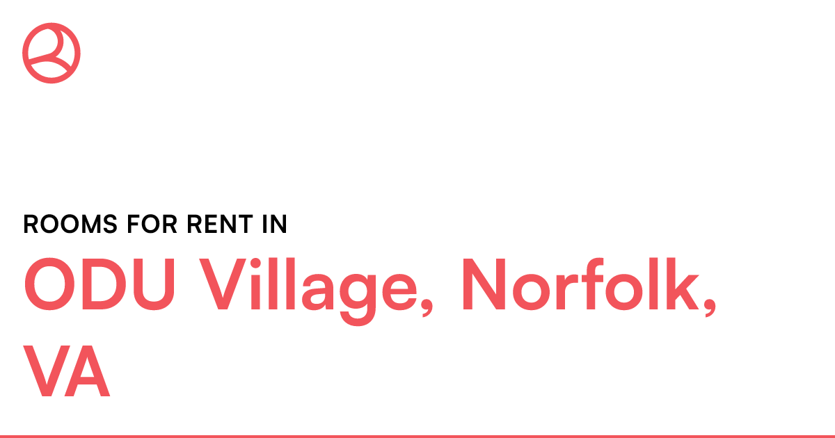 ODU Village, Norfolk, VA Rooms for Rent
