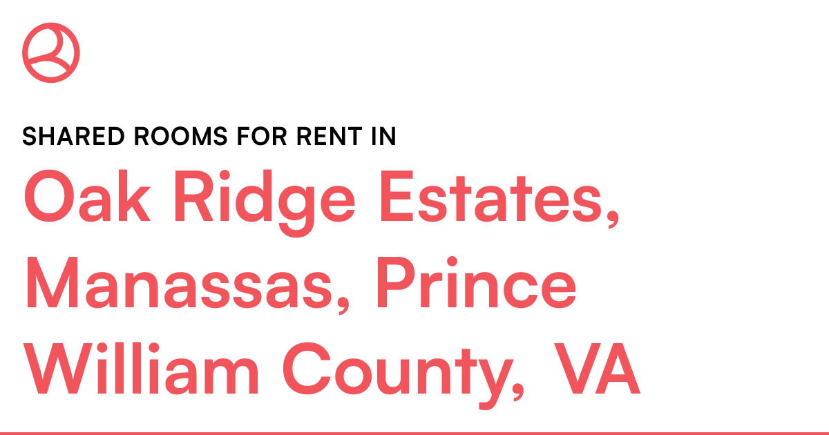 Oak Ridge Estates, Manassas, Prince William County, V...