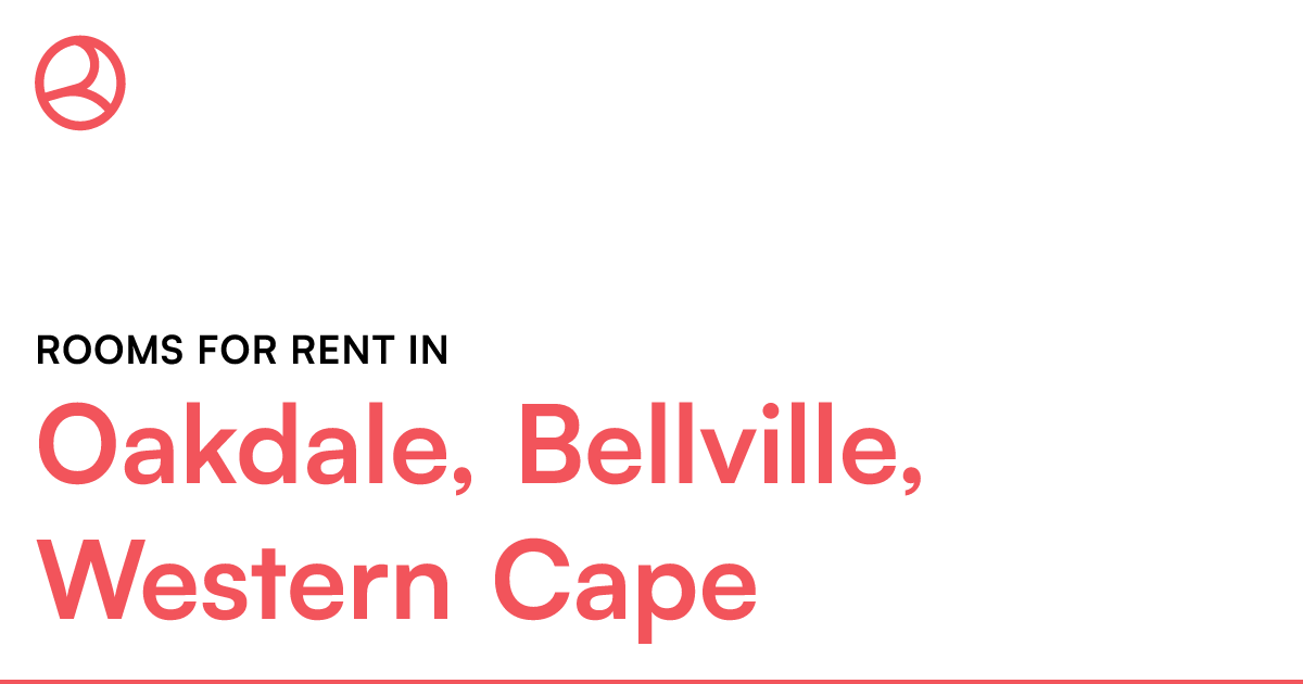 Oakdale, Bellville, Western Cape Rooms for Rent Roomies.co.za