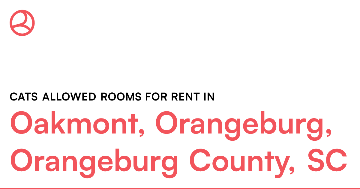 Oakmont, Orangeburg, Orangeburg County, SC Cats allow...