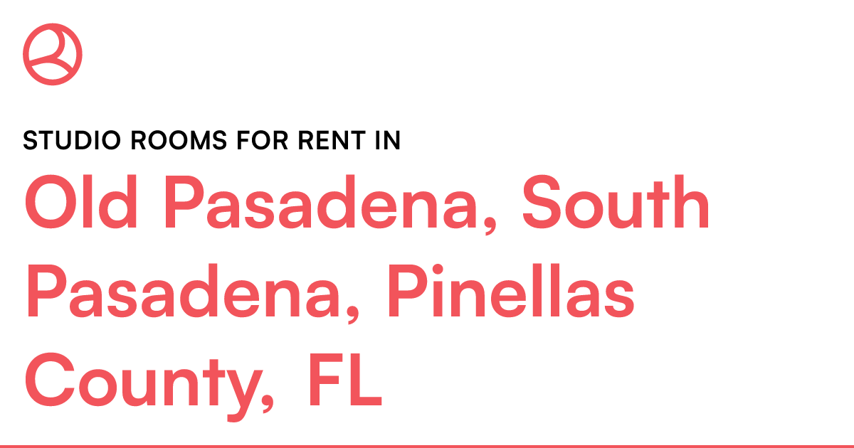 Old Pasadena, South Pasadena, Pinellas County, FL Stu...