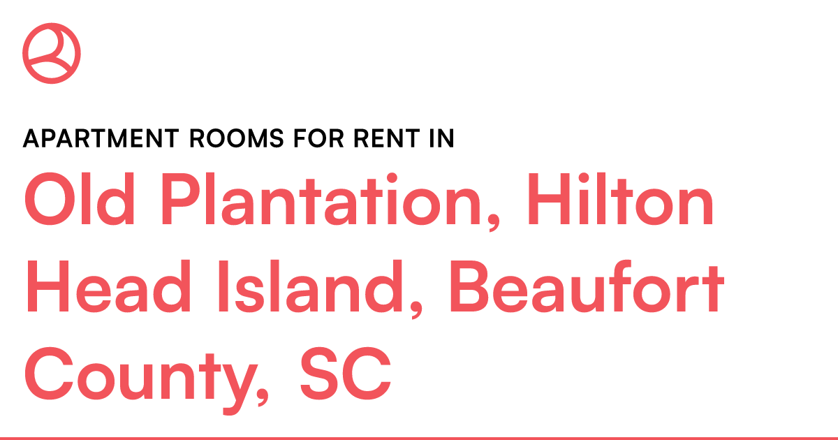 Old Plantation, Hilton Head Island, Beaufort County,... – Roomies.com