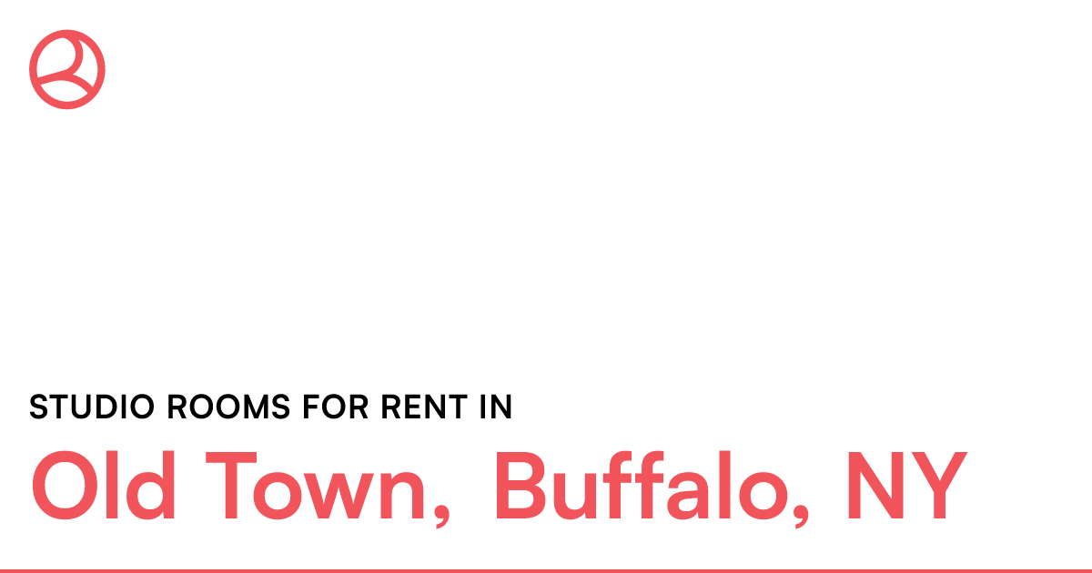 Old Town, Buffalo, NY Studio rooms for rent