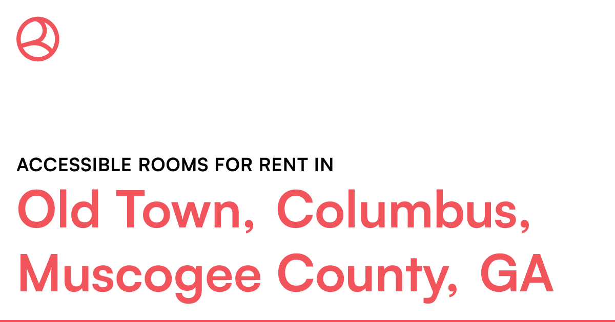 Old Town, Columbus, Muscogee County, GA Accessible ro... – Roomies.com