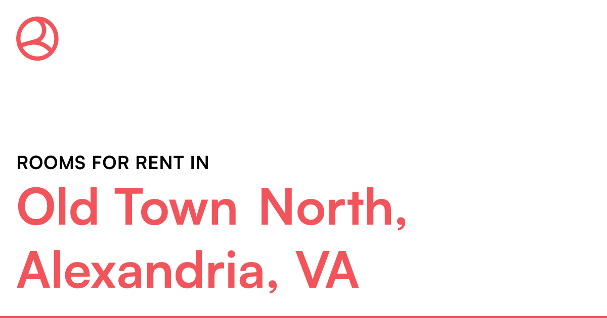 Old Town North, Alexandria, VA Rooms for Rent