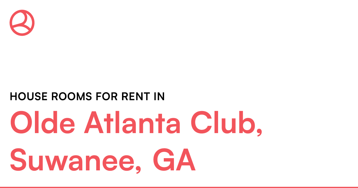 Olde Atlanta Club, Suwanee, GA House rooms for rent – Roomies.com