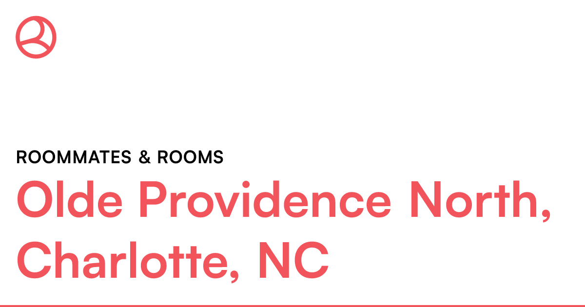 Olde Providence North, Charlotte, NC Roommates & room...