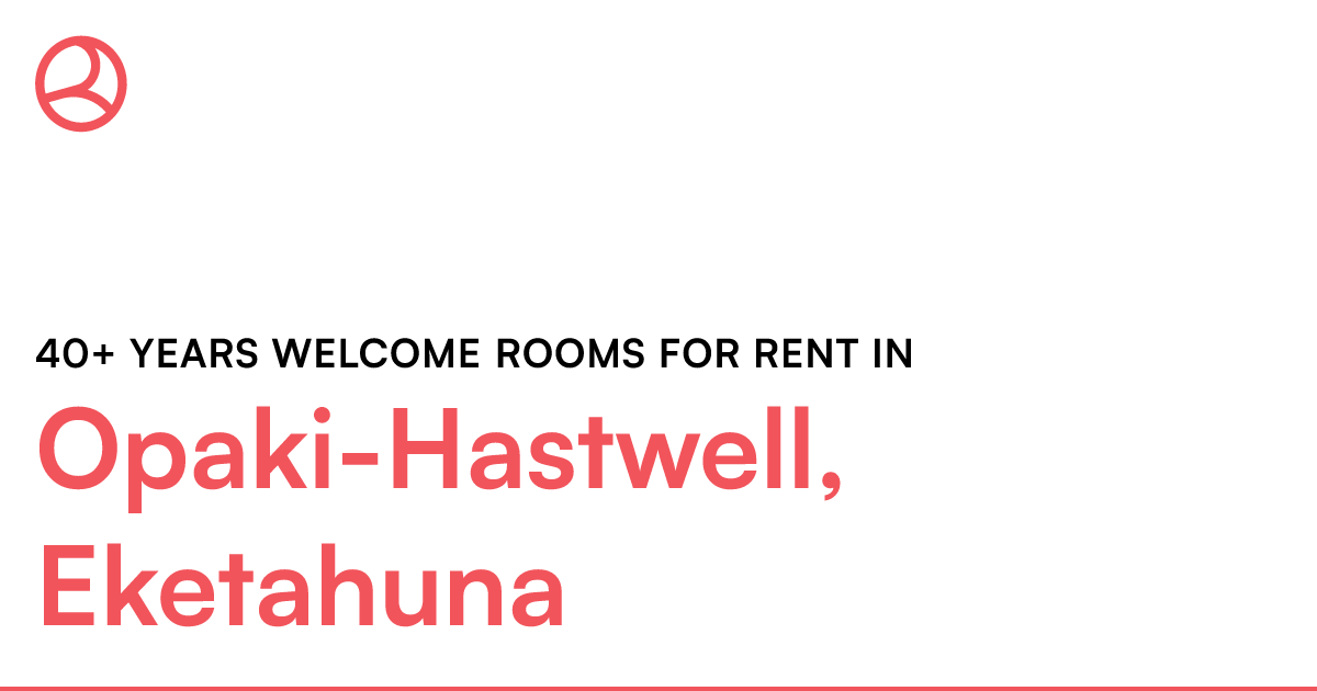 OpakiHastwell, Eketahuna 40+ years rooms f... Roomies.co.nz