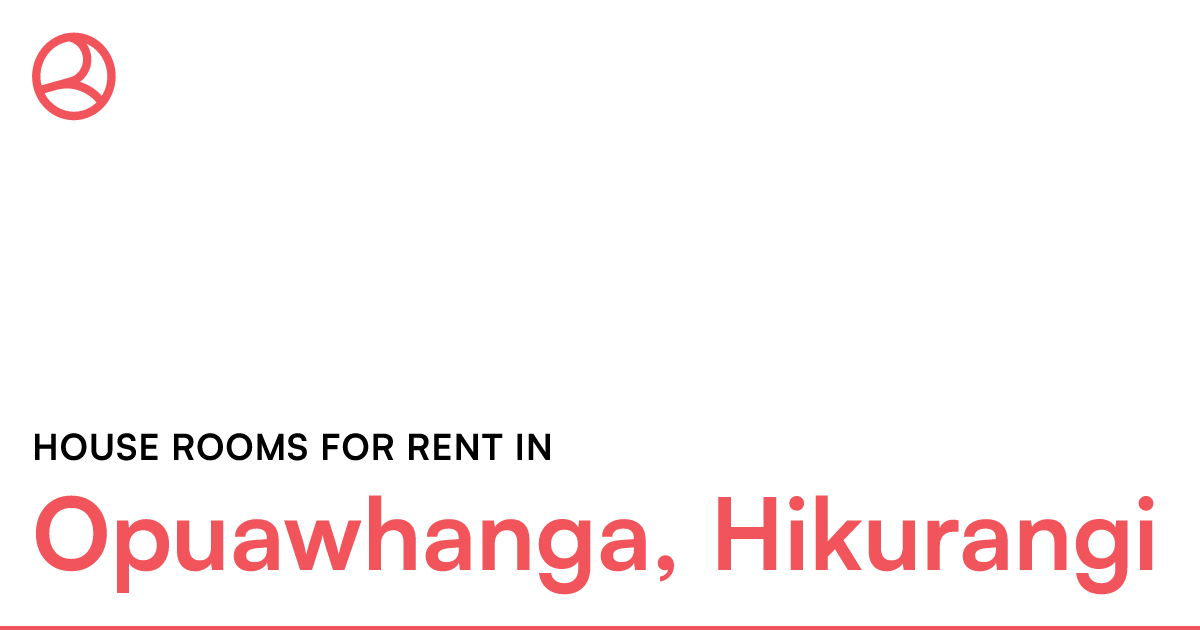 Opuawhanga, Hikurangi House rooms for rent Roomies.co.nz