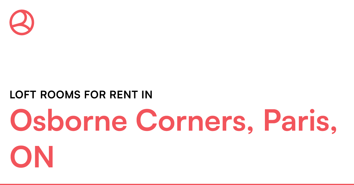 Osborne Corners, Paris, ON Loft rooms for rent Roomies.ca