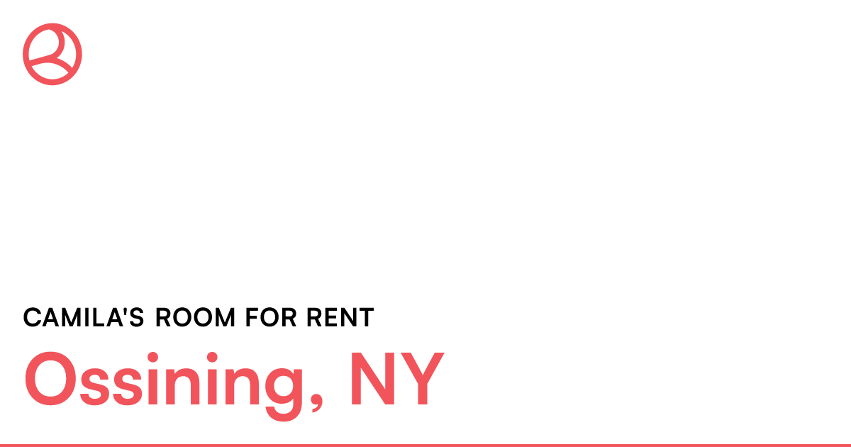 Room share to rent Ossining, New York 10562 Cozy...