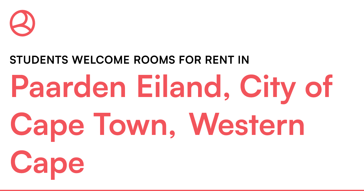Paarden Eiland, City of Cape Town, Western Cape Stu... Roomies.co.za