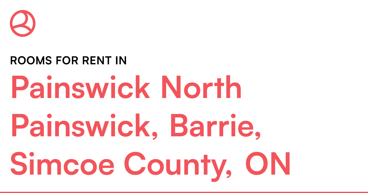 Painswick North Painswick, Barrie, Simcoe County, ON R... Roomies.ca