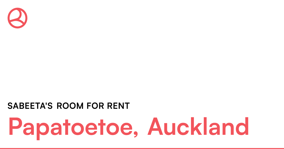 Room share to rent Great South Road, Papatoetoe,... Roomies.co.nz