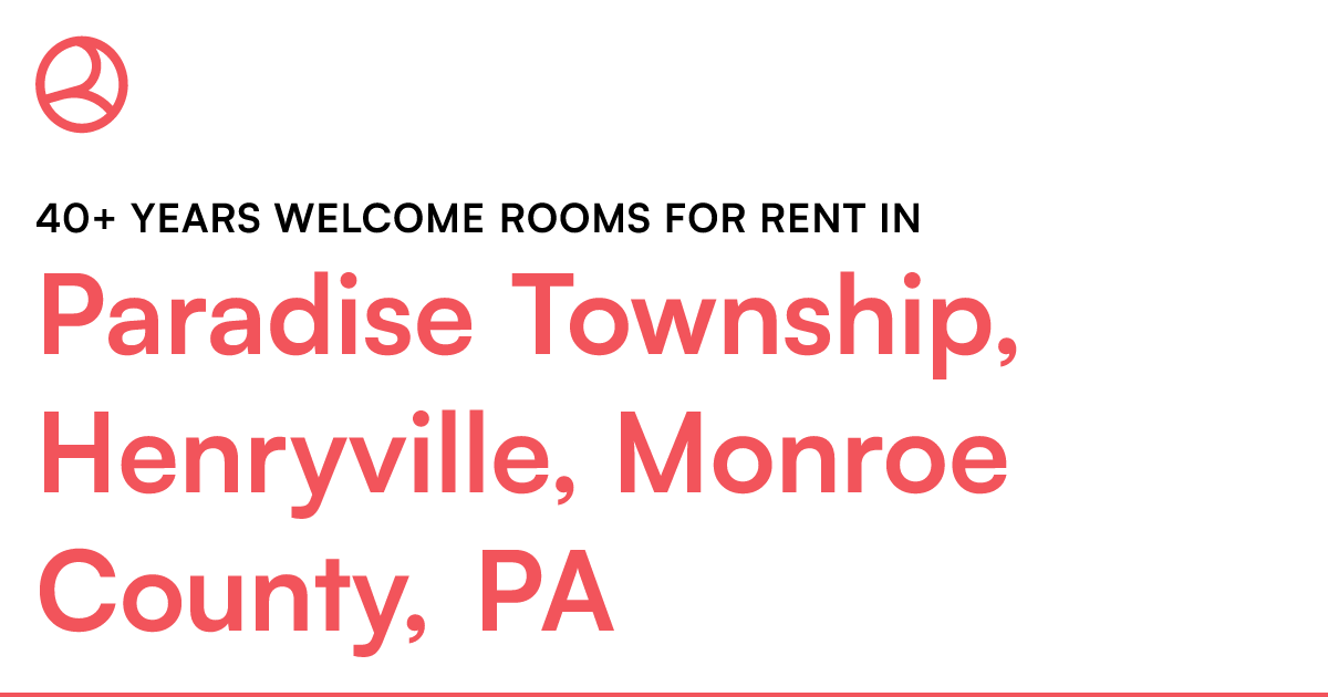 Paradise Township, Henryville, Monroe County, PA 40+...