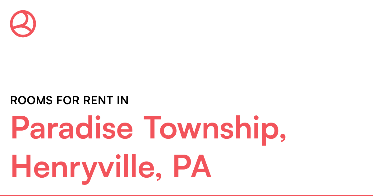 Paradise Township, Henryville, PA Rooms for Rent