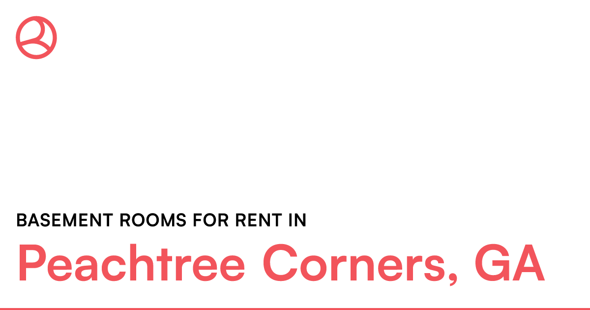 Peachtree Corners, GA Basement rooms for rent