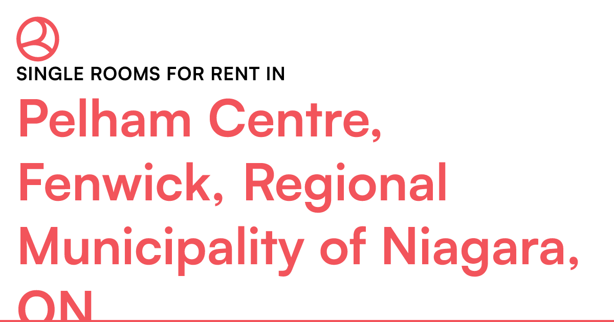 Pelham Centre, Fenwick, Regional Municipality of Niaga... Roomies.ca