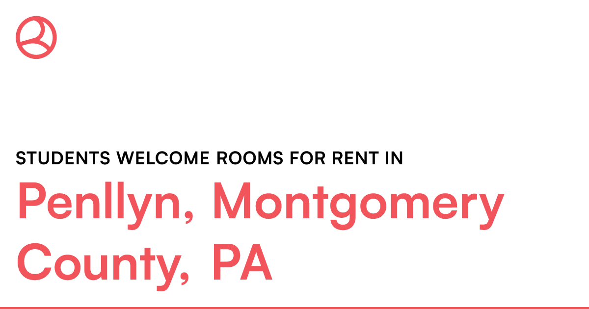 Penllyn, Montgomery County, PA Students rooms...