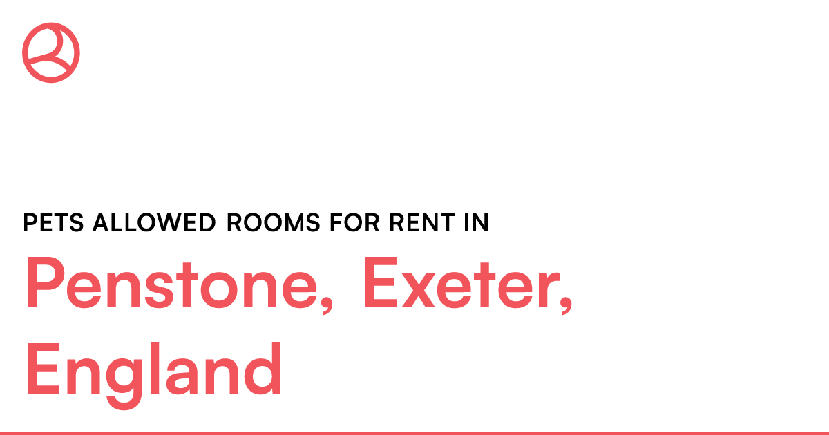 Penstone, Exeter, England Pets allowed rooms for re... Roomies.co.uk