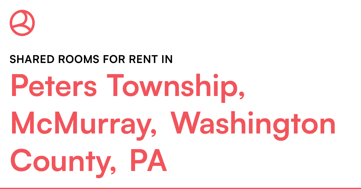 Peters Township, McMurray, Washington County, PA Shar...