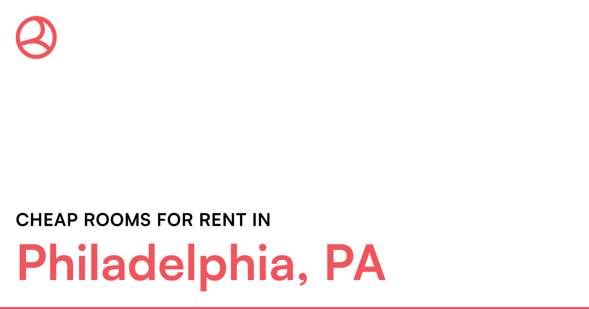 Cheap Rooms For Rent In West Philly