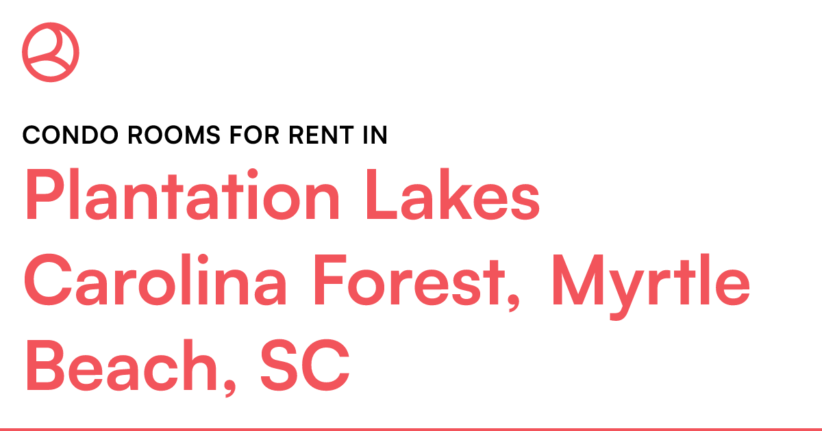 Plantation Lakes Carolina Forest, Myrtle Beach, SC Co...