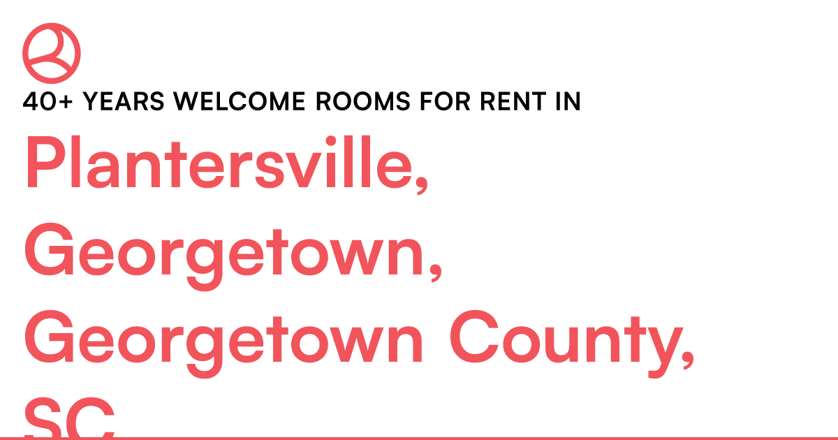 Plantersville, Georgetown, Georgetown County, SC 40+... – Roomies.com