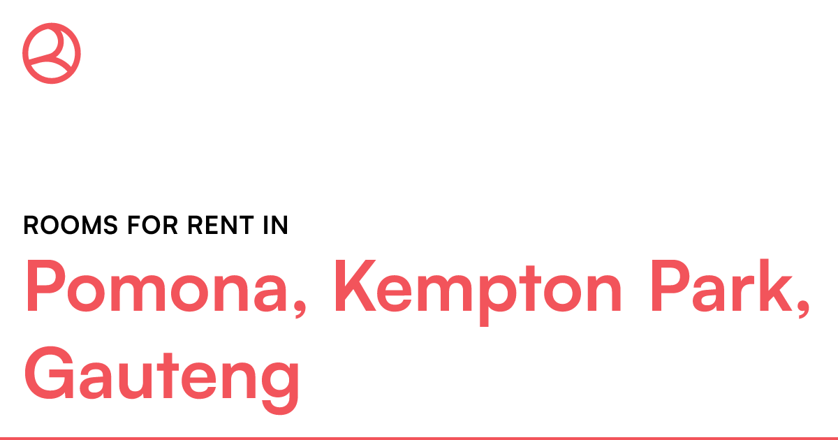 Pomona, Kempton Park, Gauteng Rooms for Rent Roomies.co.za