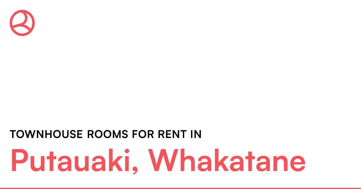Putauaki, Whakatane Townhouse rooms for rent Roomies.co.nz