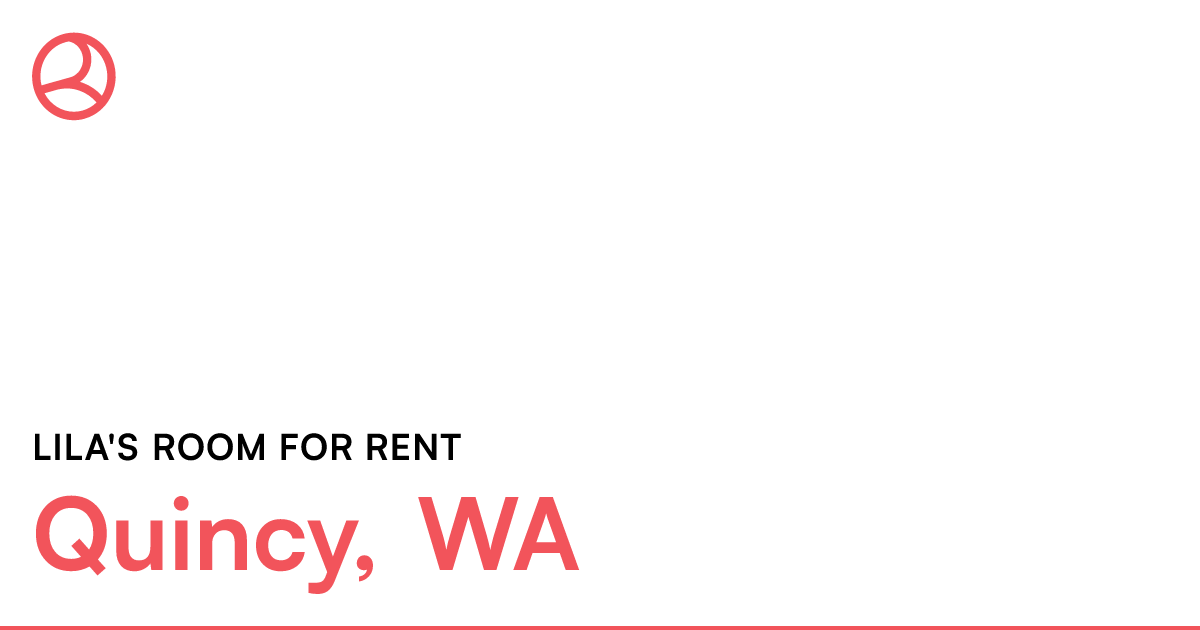 Private room to rent in share house Quincy, Washing...