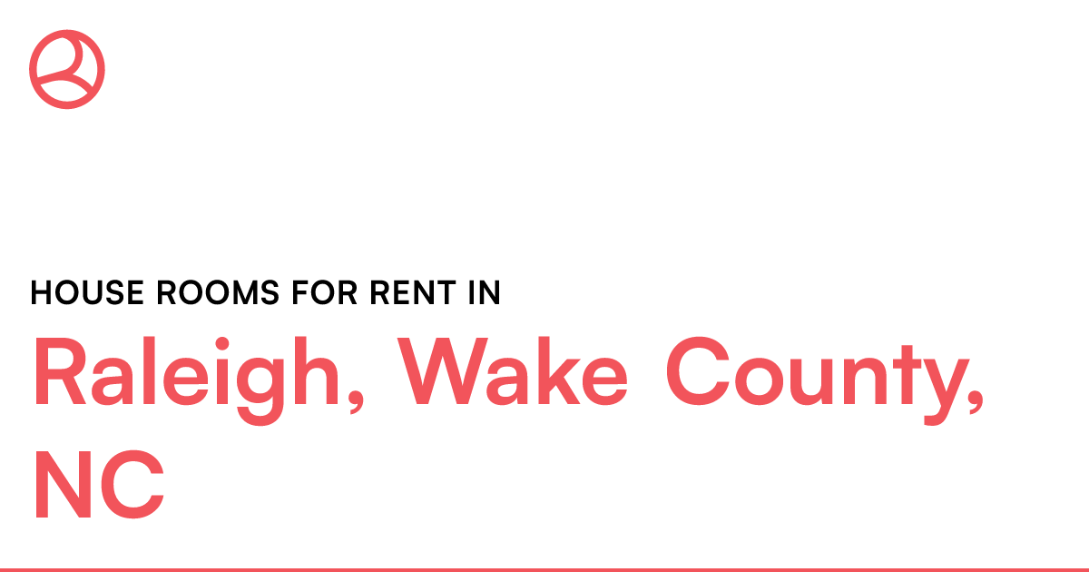 Raleigh, Wake County, NC House rooms for rent