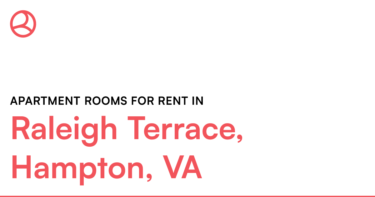 Raleigh Terrace, Hampton, VA Apartment rooms for rent